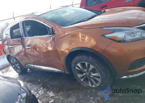 2015 Nissan Murano Sv из США, поврежденный, VIN 5N1AZ2MH9FN235476